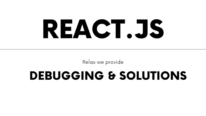 be your reactjs debugging expert and provide solutions