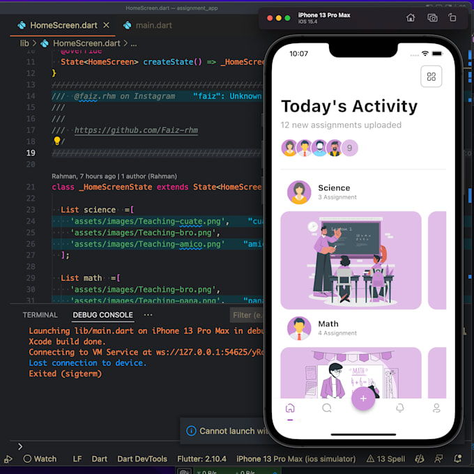 do professional android app development with flutter