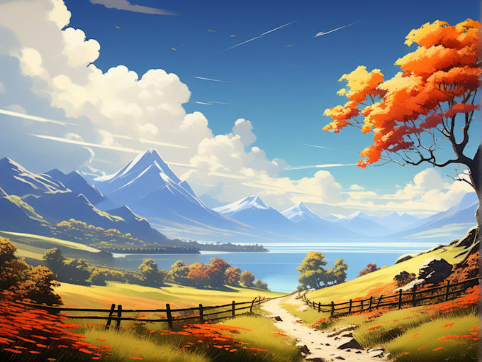 create awesome landscape ai images