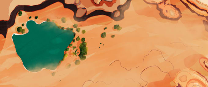create landscapes and portrait for you on procreate