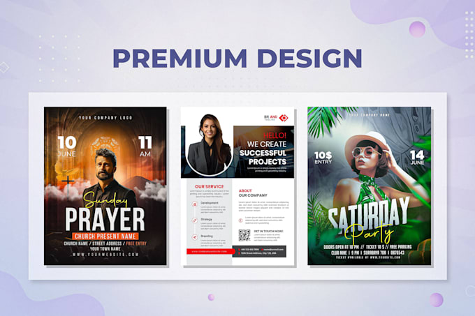 do any graphic design, flyer, poster, brochure, logo, vector, photo editing