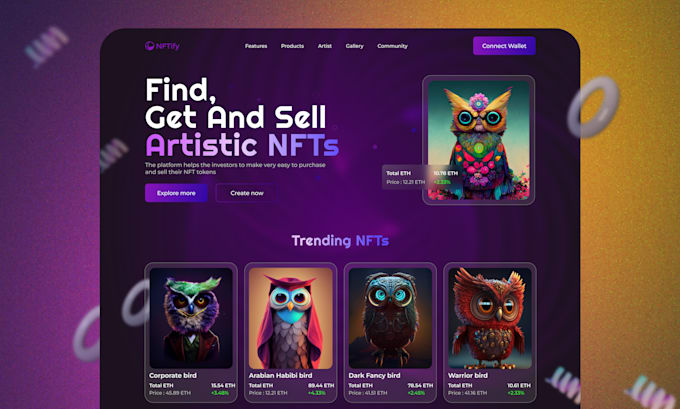 do stunning figma landing page UI UX design