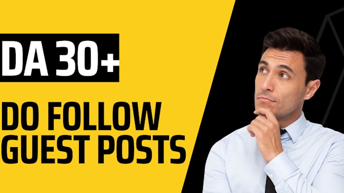 write and publish high da guest post with high do follow websites backlink