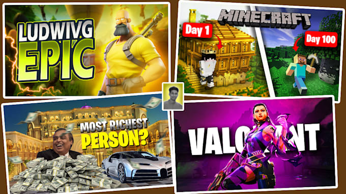 design eye catchy thumbnails for football, nba, baseball