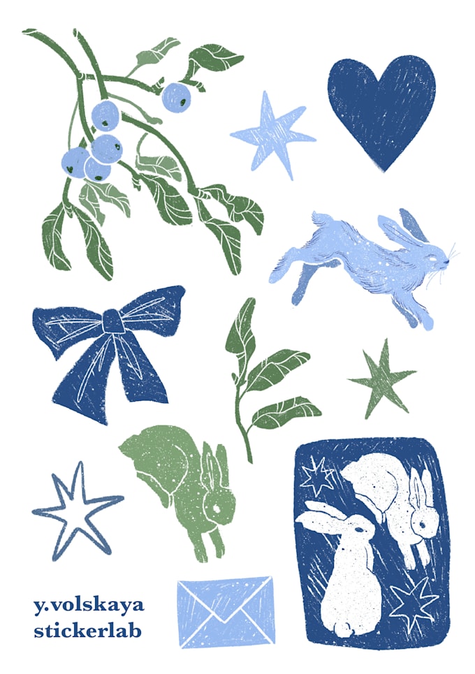 do cute sticker set