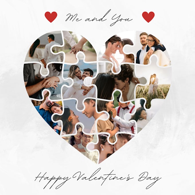 design a custom valentines day card for you
