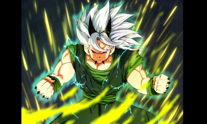 draw you a dragon ball z cartoon