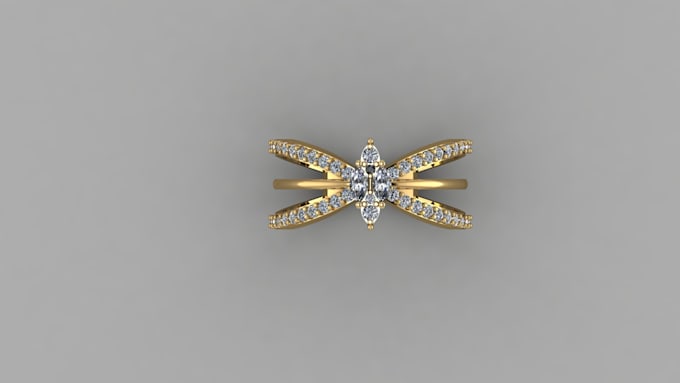 create exquisite 3d cad jewerly design and rendering