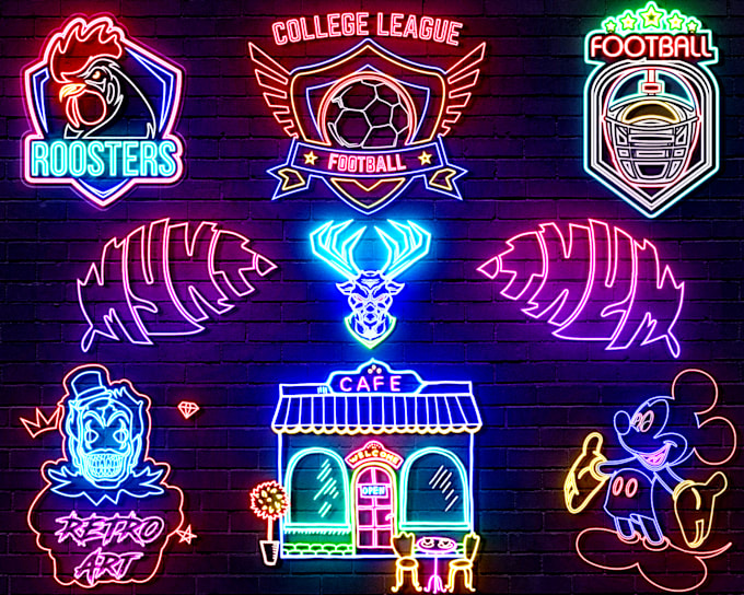 create neon logo and custom neon sign within 24 hours