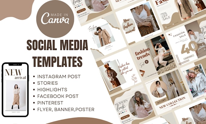 create elegant and professional instagram branding kit