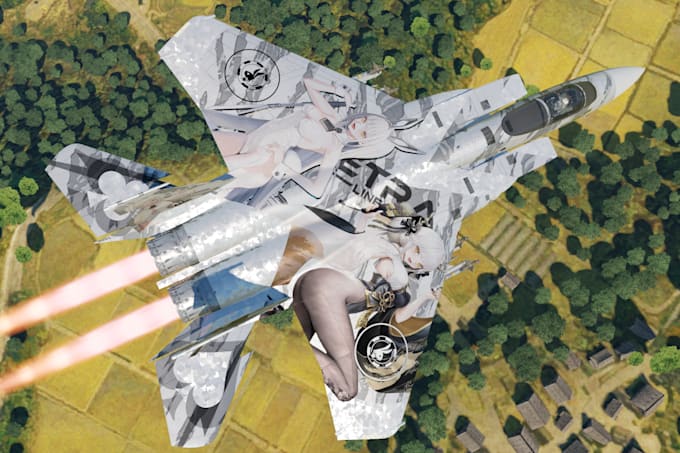 design an anime skin for war thunder