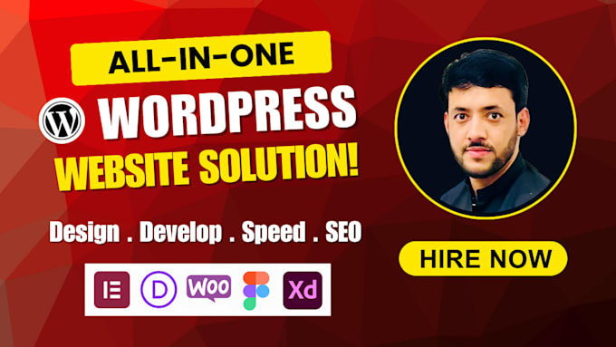 build wordpress website design, development or redesign business website