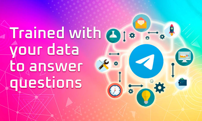 develop a gpt ai telegram chatbot trained with your data