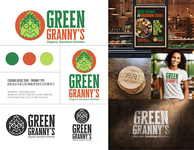 design a custom logo and brand identity