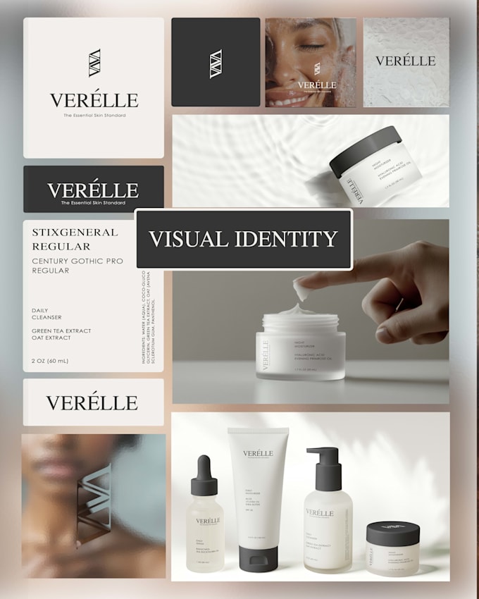 design a custom logo and brand identity