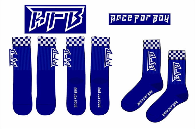 make sock pattern, liquid, custom professional design for your brand