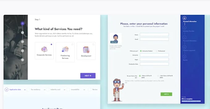 Do professional html or css design services by Malikekraawan | Fiverr
