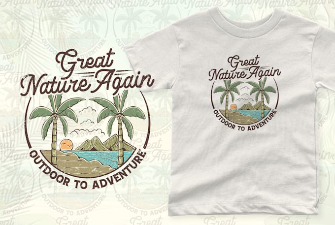 create retro vintage t shirt designs