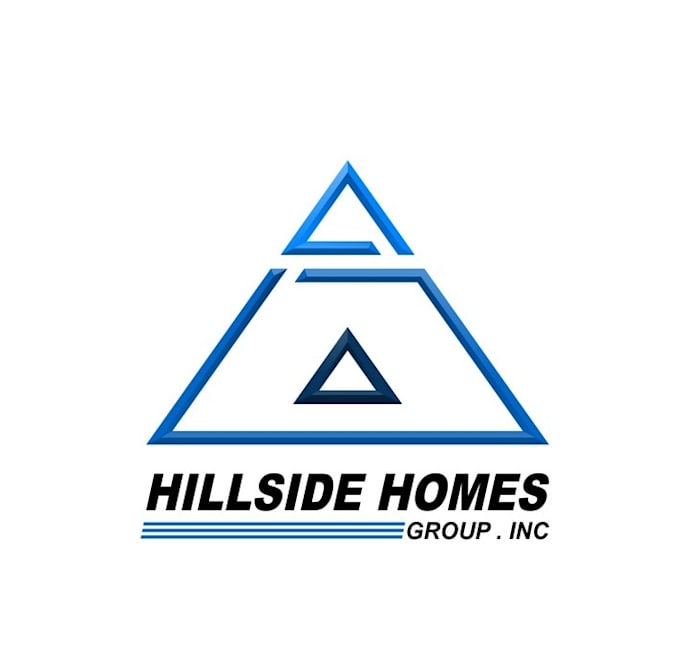 design renowned credible hillside homes logo