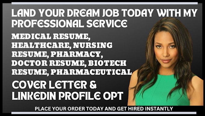 craft medical, healthcare, nurse, biotech, pharmaceutical, and doctor resume