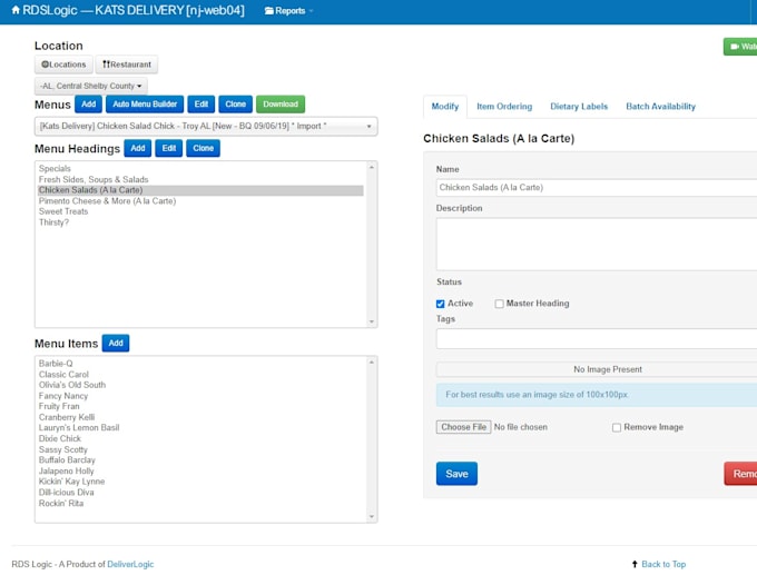 do restaurant menus data entry redbox, grubhub, clover, doordash