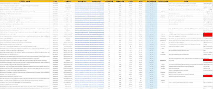 do amazon online arbitrage product research