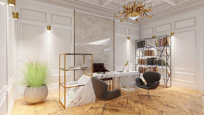 do architecture rendering, interior design for kitchen, bathroom, livingroom etc