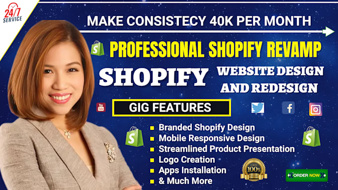develop, customize, revamp, and optimize your shopify store, shopify website