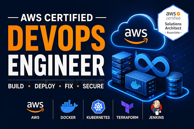 be your AWS devops engineer for cloud infrastructure and deployment
