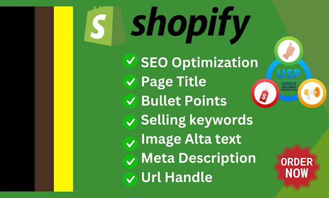 write engaging SEO shopify product descriptions and title