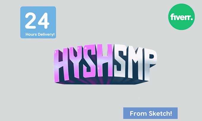 craft your awesome minecraft server logo or icon in 24 hours