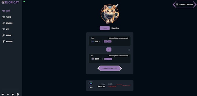 create cross chain bridge, pancake swap, uniswap, dex and aggregator