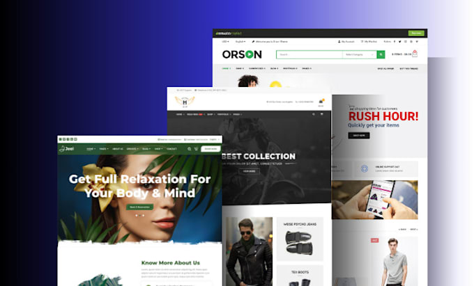 build and design, redesign ecwid website