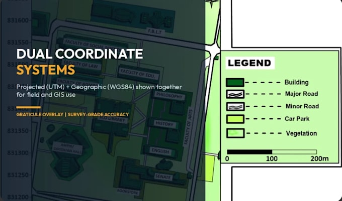georeference your scanned or raster maps with precise coordinates