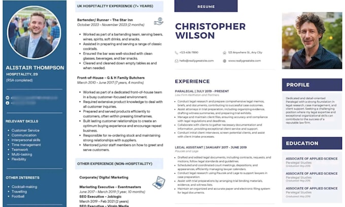 deliver 12 hours professional resume maker and tech cv writing services