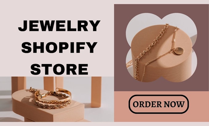 design highly profitable shopify jewelry store fashion website chain ring store