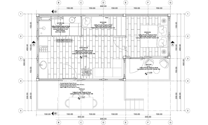 be your architect for floor plans, house permit drawings, blueprints in autocad