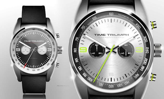do watch design from sketches to 3d