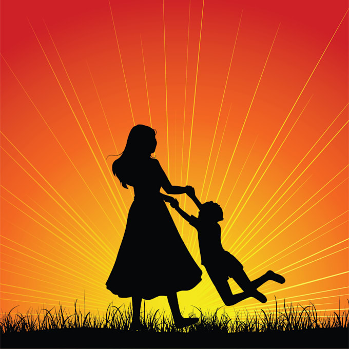do stencil art and silhouette