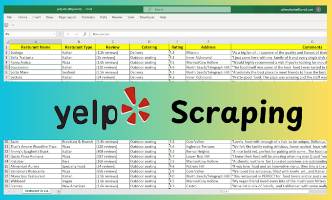 scrap google map for business info and lead generation