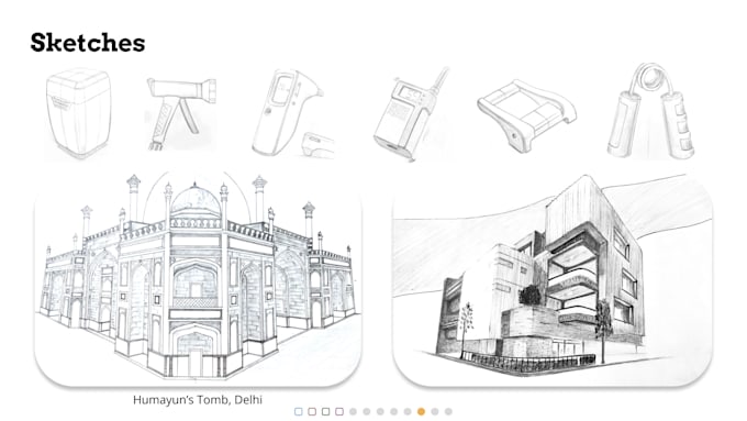 ideate and develop industrial design sketches