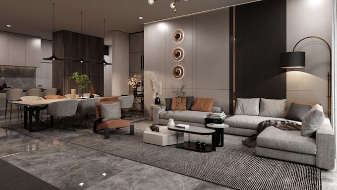 do 3d exterior facade design and render for your projects