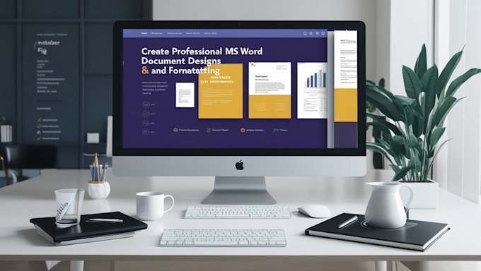 create professional ms word document designs and formatting