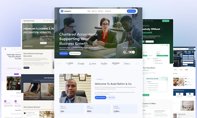 design modern personal portfolio website UI UX in figma