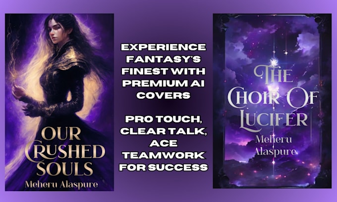 Create ai book covers for your fantasy novel by Meherualaspure | Fiverr