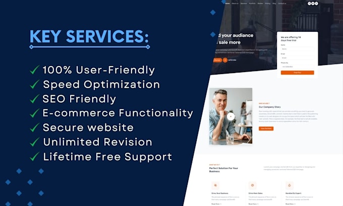 do wordpress landing page design, sales funnel, sales page, squeeze page