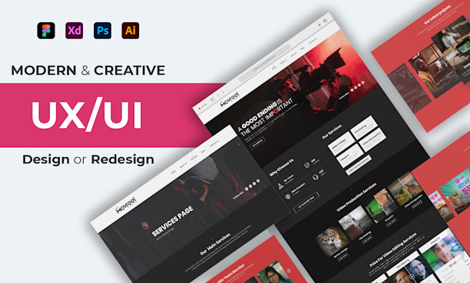 create a powerful UI UX design for your website, UI design