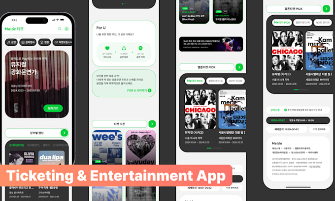 design modern mobile app UI UX in figma