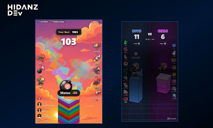 create custom interactive tiktok live games