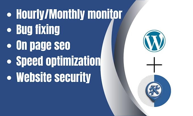 do website maintenance or wordpress update or website manager